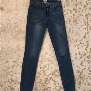 Medium Washed Skinny Jeans